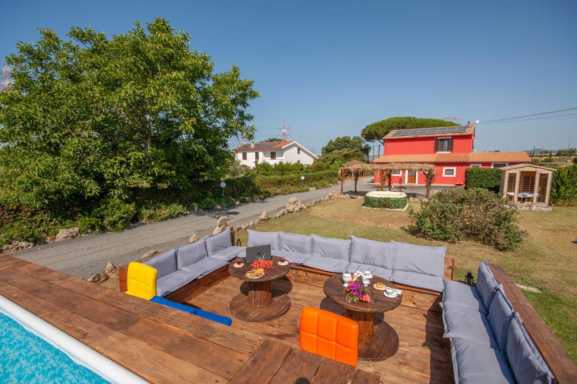 Agriturismo L'Istrice Di Gio Montalto di Castro Bagian luar foto
