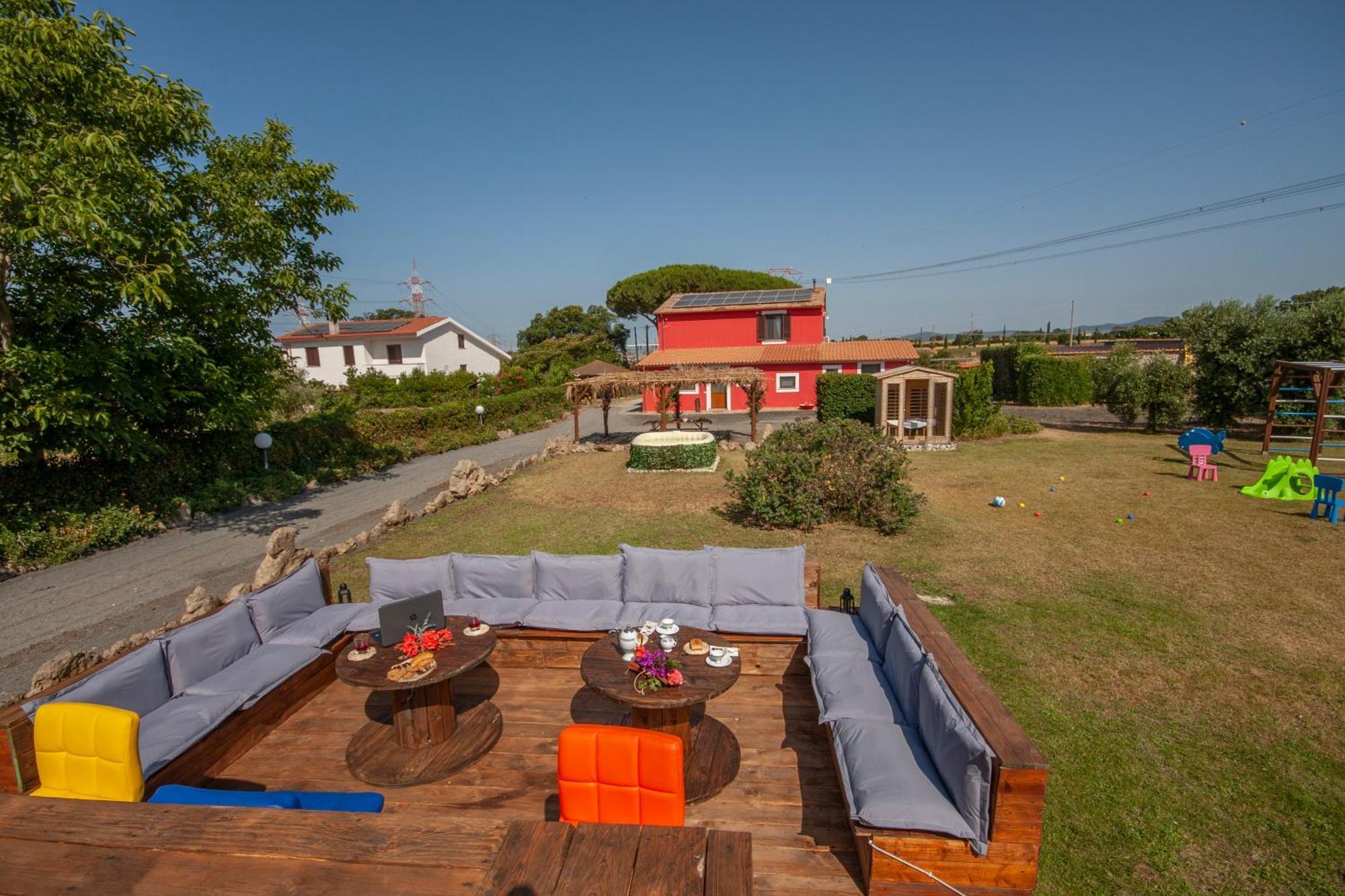 Agriturismo L'Istrice Di Gio Montalto di Castro Bagian luar foto