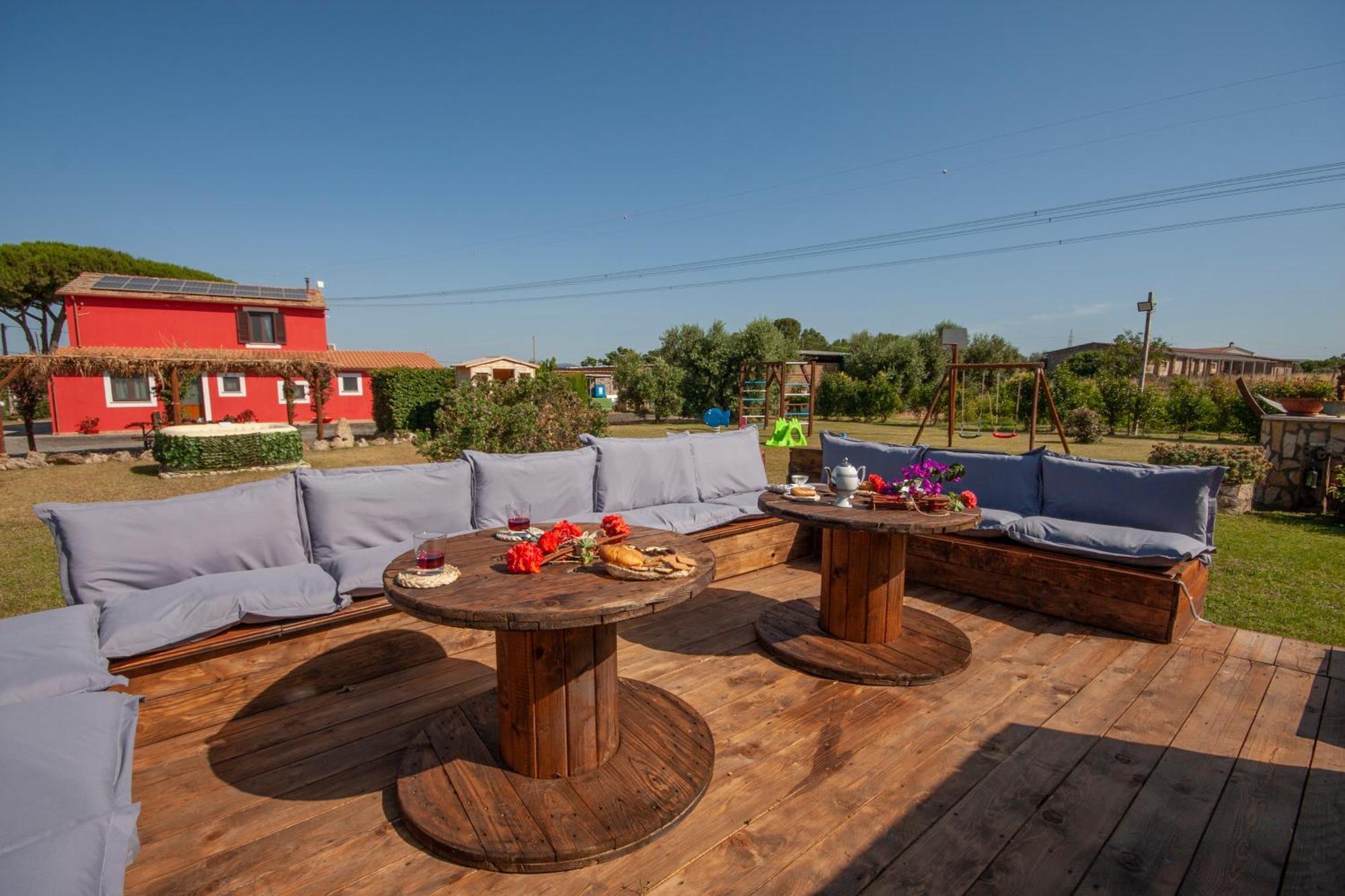 Agriturismo L'Istrice Di Gio Montalto di Castro Bagian luar foto